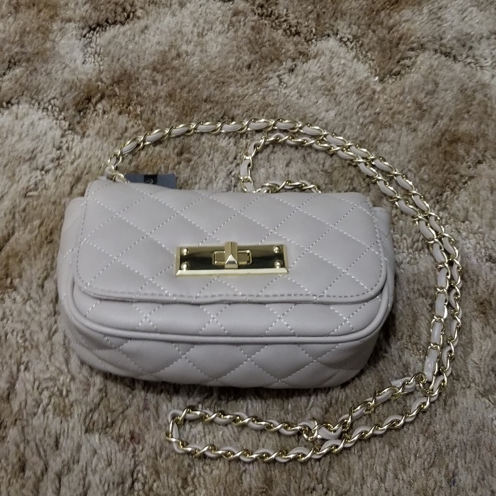 Mossimo Purse Taupe Brown/Cross Body